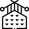 Sedan vävs den