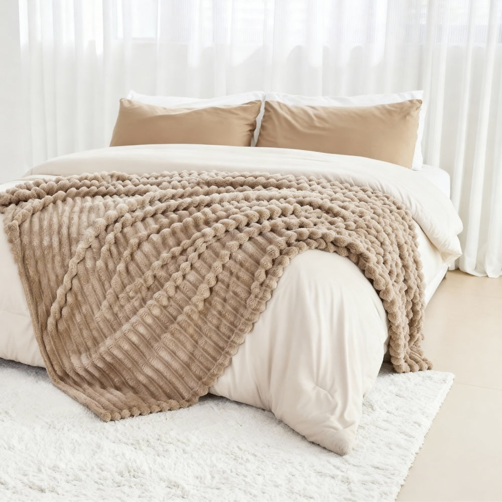 Nordisk Filt™️ - Supermjuk fleecepläd