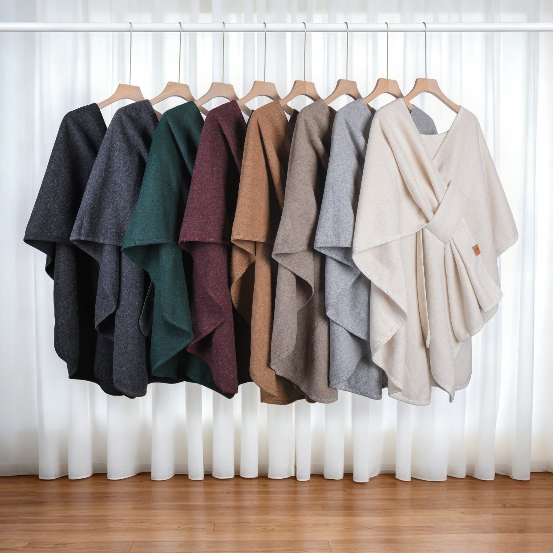 Nordisk Filt™️ – Aurora Poncho (Köp 1 - Få 2)