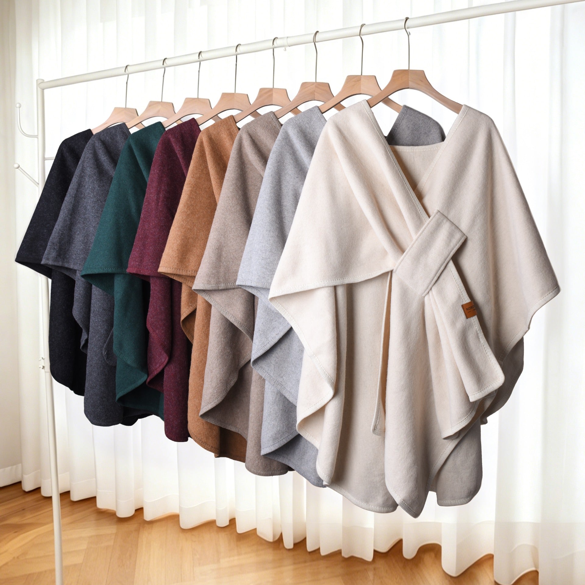 Nordisk Filt™️ – Aurora Poncho (Köp 1 - Få 2)