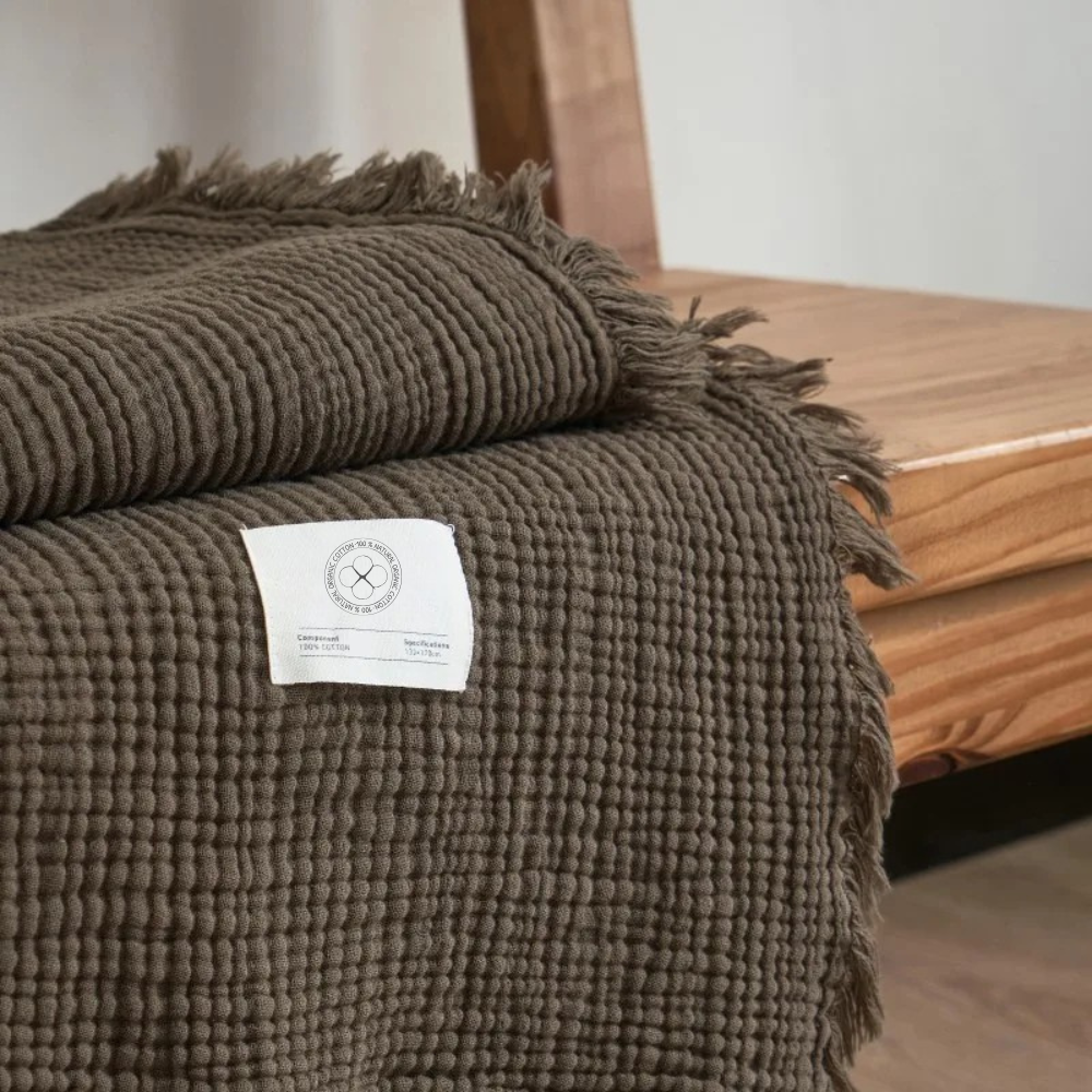 Nordisk Filt™ – Muslinöverkast i 4 lager muslinbomull