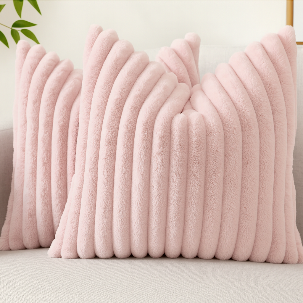 Nordisk Filt™️ - Supermjukt kuddfodral i fleece 50x50